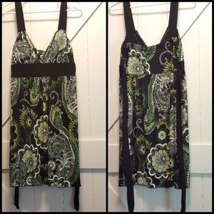 Speechless Size Large Tie-Back Dress